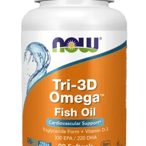 Tri-3D Omega Fish Oil - 90 Softgels